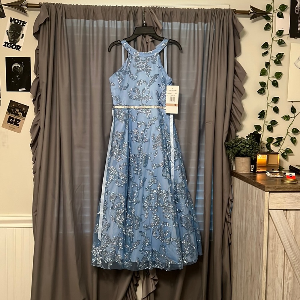 Never used, rare editions blue dress